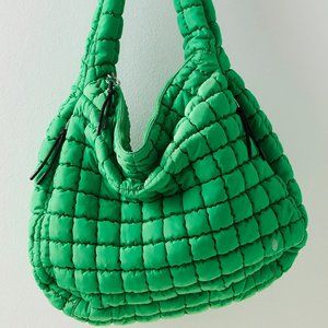 NWT Free People FP Movement Quilted Carryall - Kelly